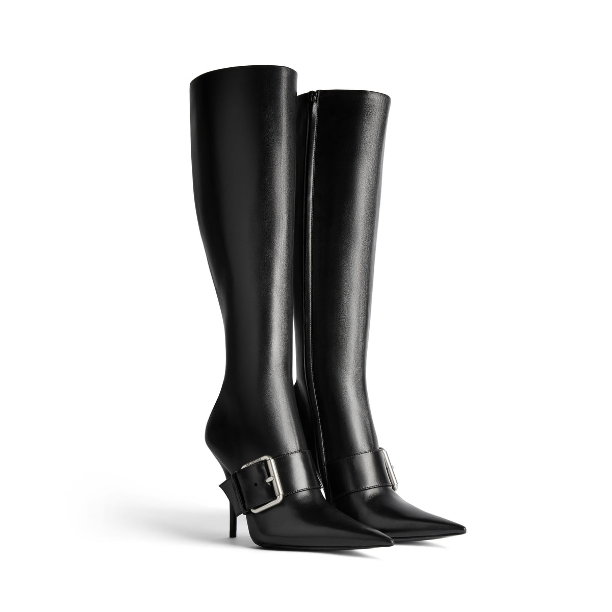 Knife Belt 110 Boots - Black & Silver