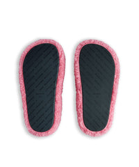 Furry Platform Sandals - Sweet Pink & Bian & Blu