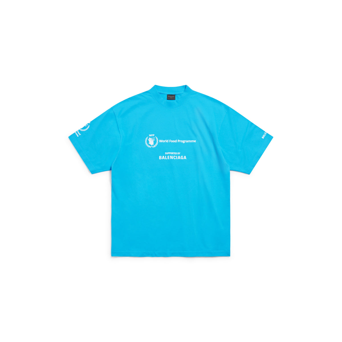 WFP T-Shirt - Azure & White