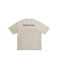 Balenciaga Back T-Shirt - Dust & Black