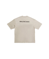 Balenciaga Back T-Shirt - Dust & Black