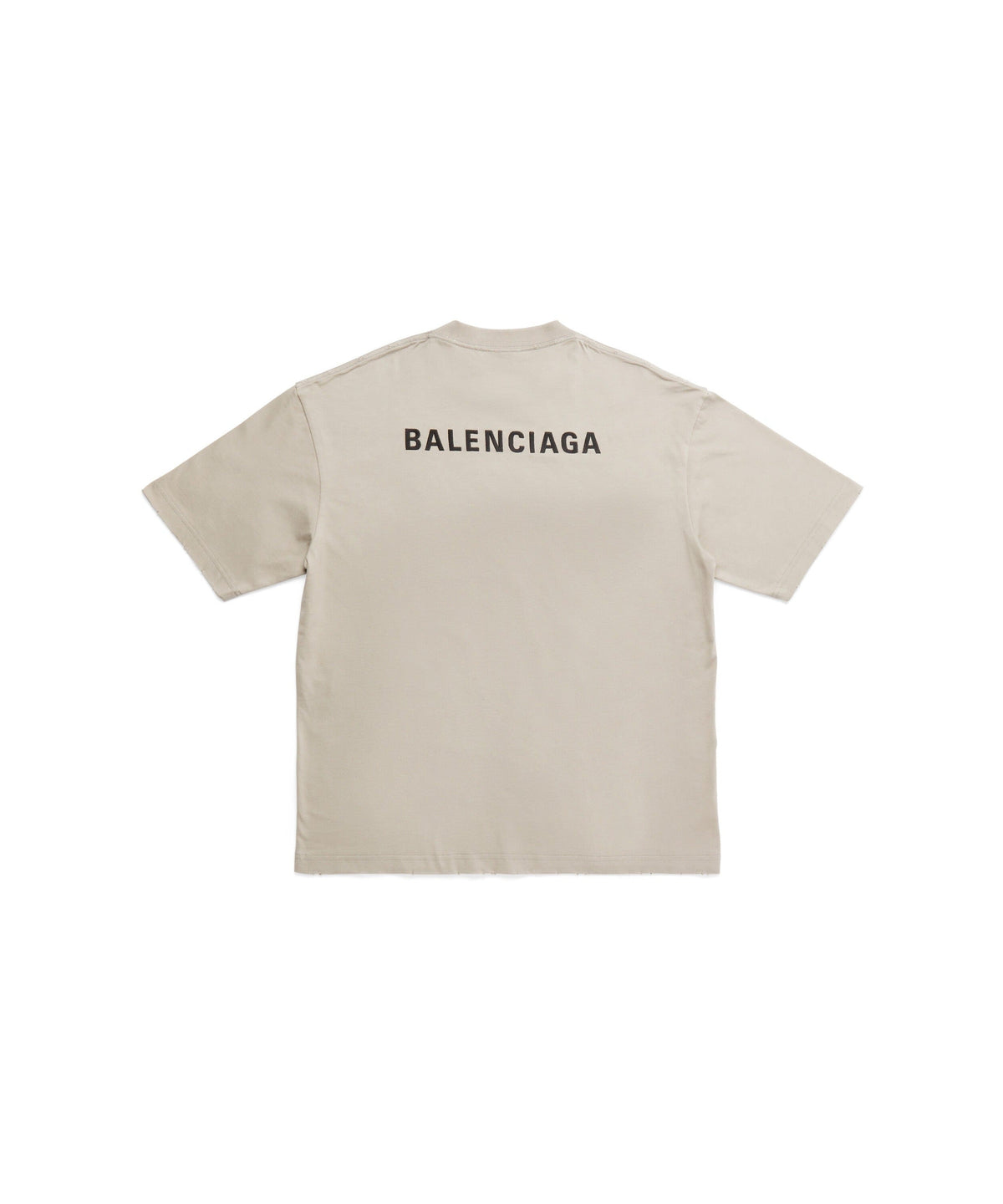 Balenciaga Back T-Shirt - Dust & Black