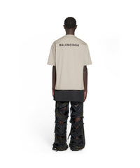 Balenciaga Back T-Shirt - Dust & Black