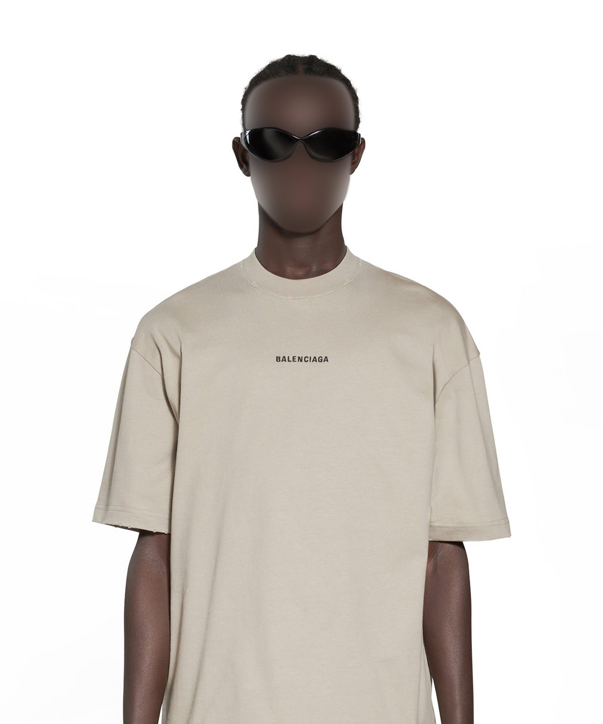 Balenciaga Back T-Shirt - Dust & Black