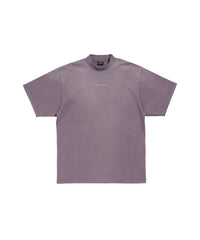 Balenciaga Back T-Shirt - Faded Purple & Grey