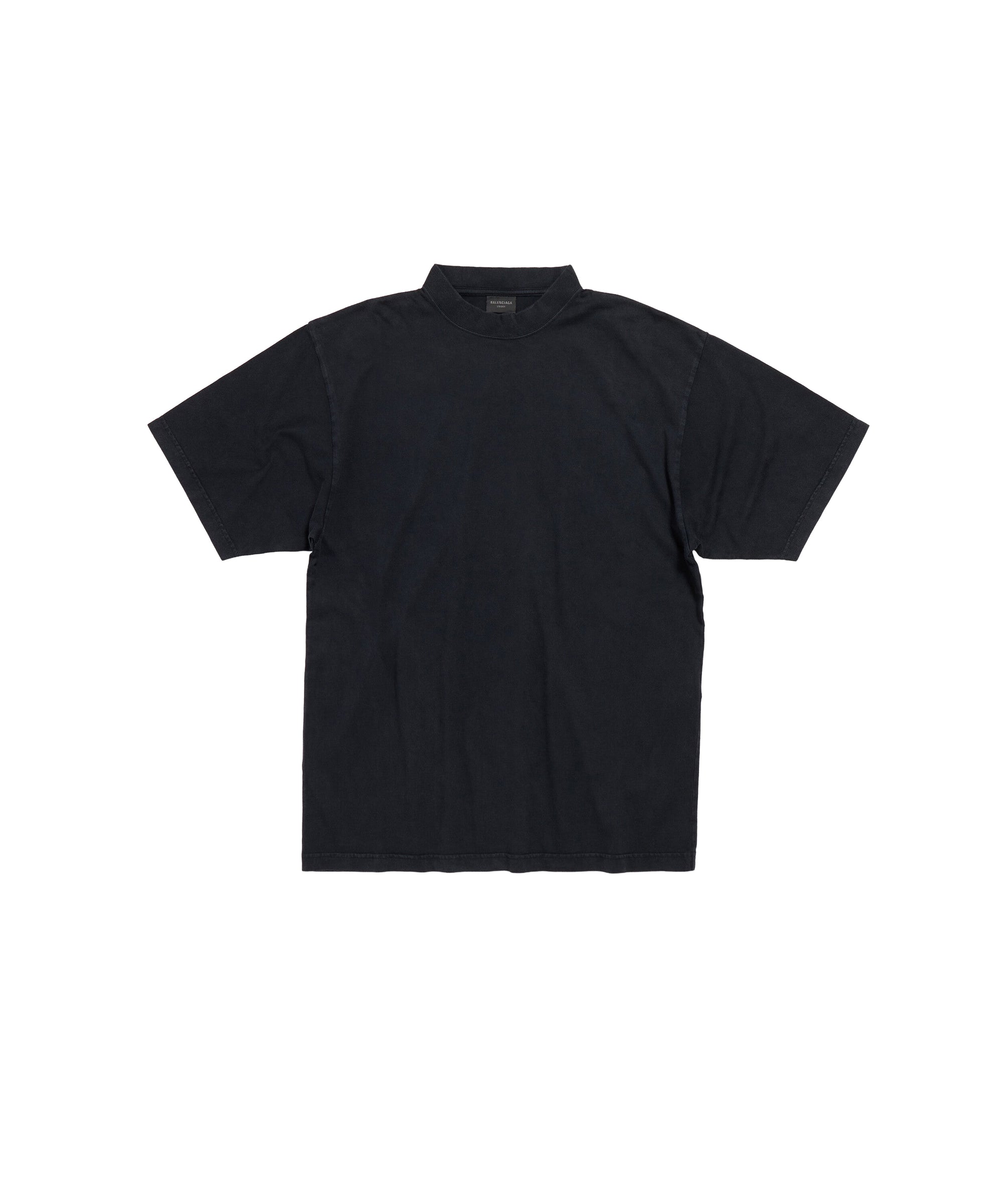 Balenciaga Hand-Drawn T-Shirt - Faded Black & White