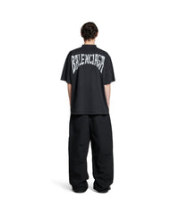 Balenciaga Hand-Drawn T-Shirt - Faded Black & White