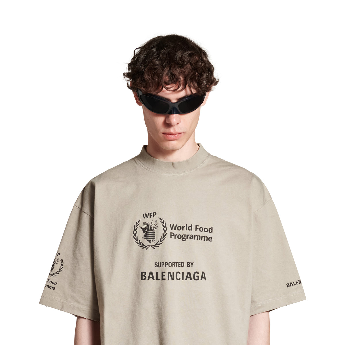 WFP T-Shirt - Dust & Black