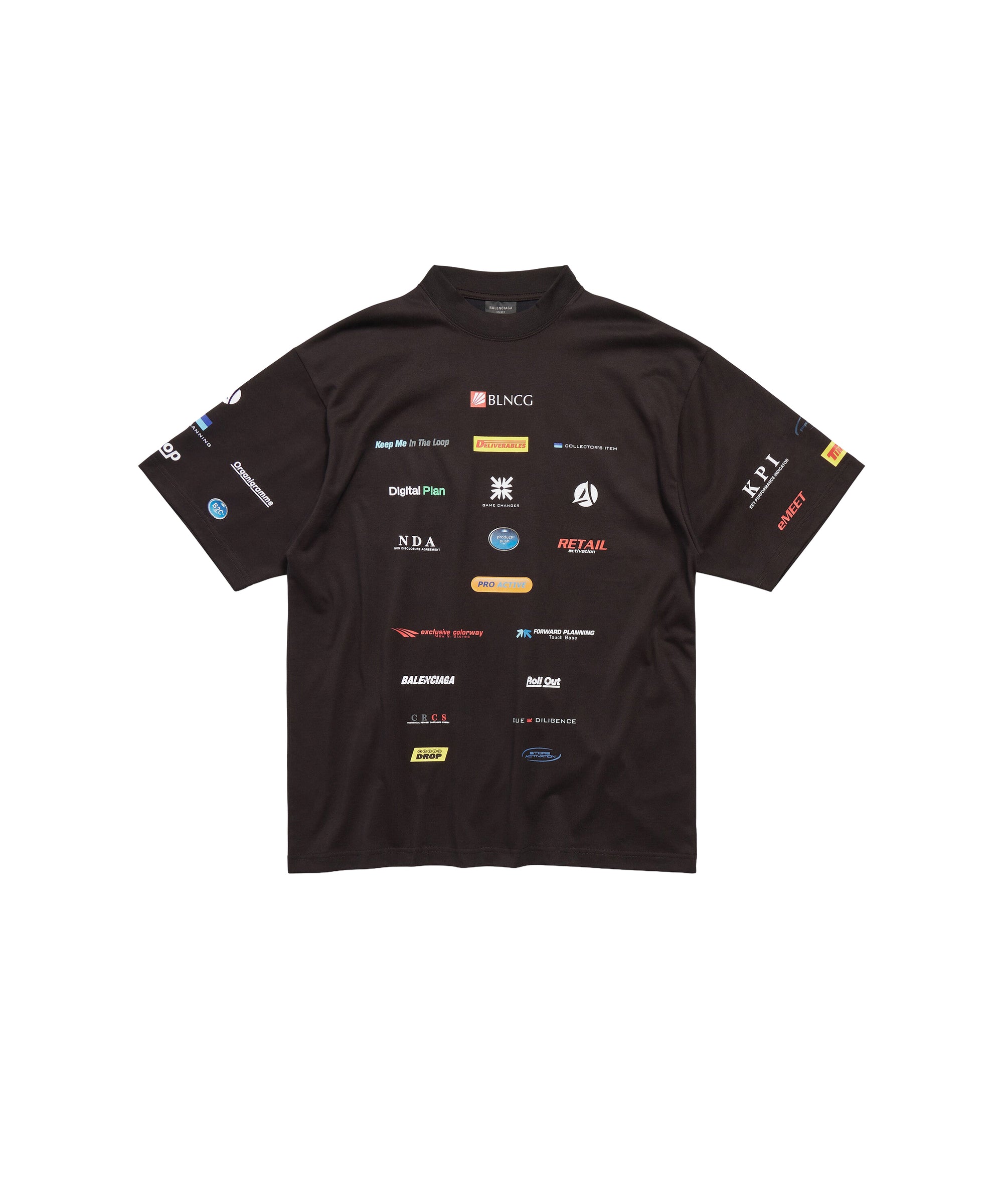 Business English T-Shirt - Washed Black