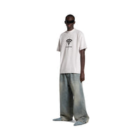 Lo_ve T-Shirt Medium Fit - White