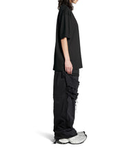 Beverly Hills T-Shirt - Washed Black & White