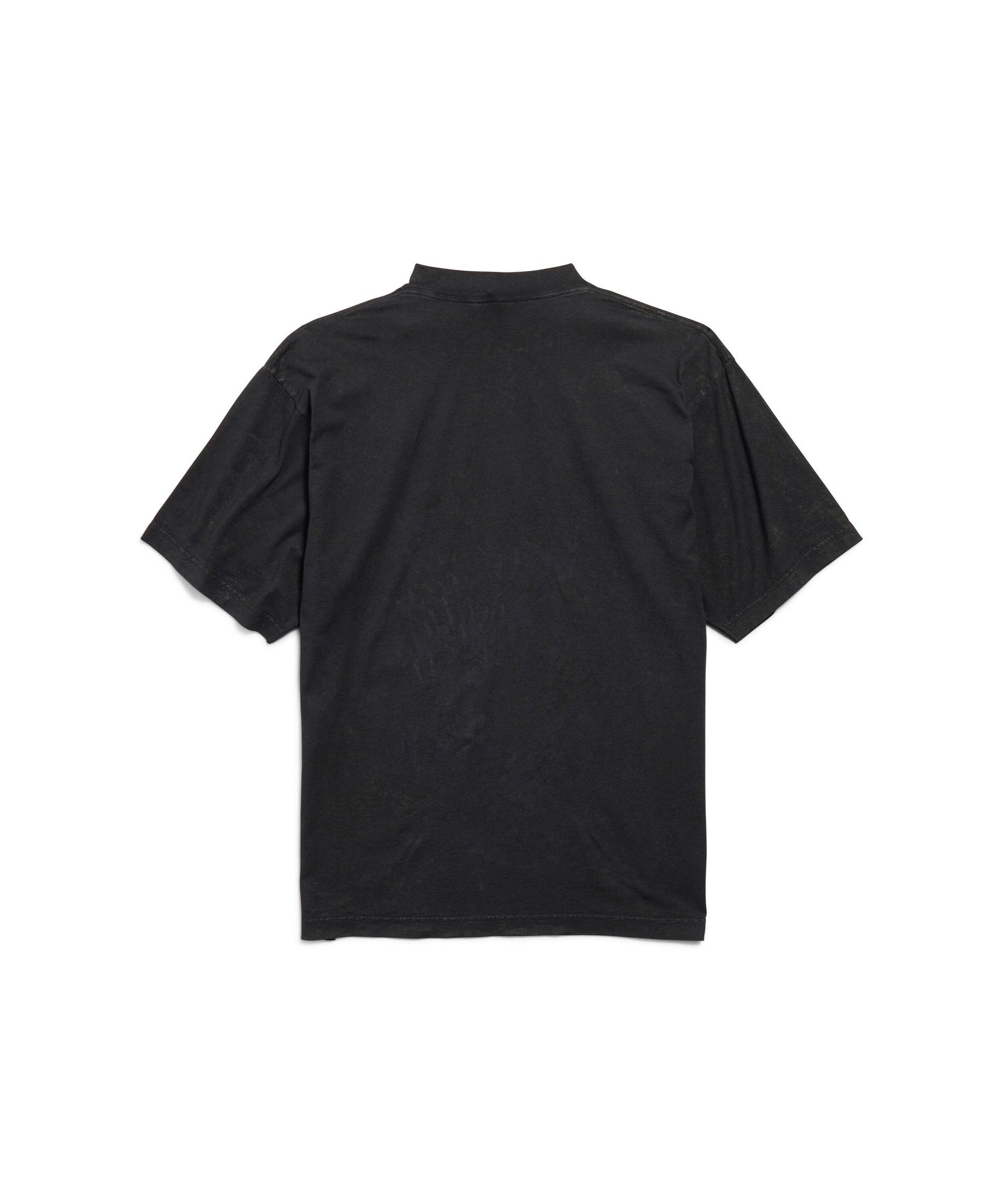 City Of Angels T-Shirt - Faded Washed Black