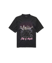 City Of Angels T-Shirt - Faded Washed Black