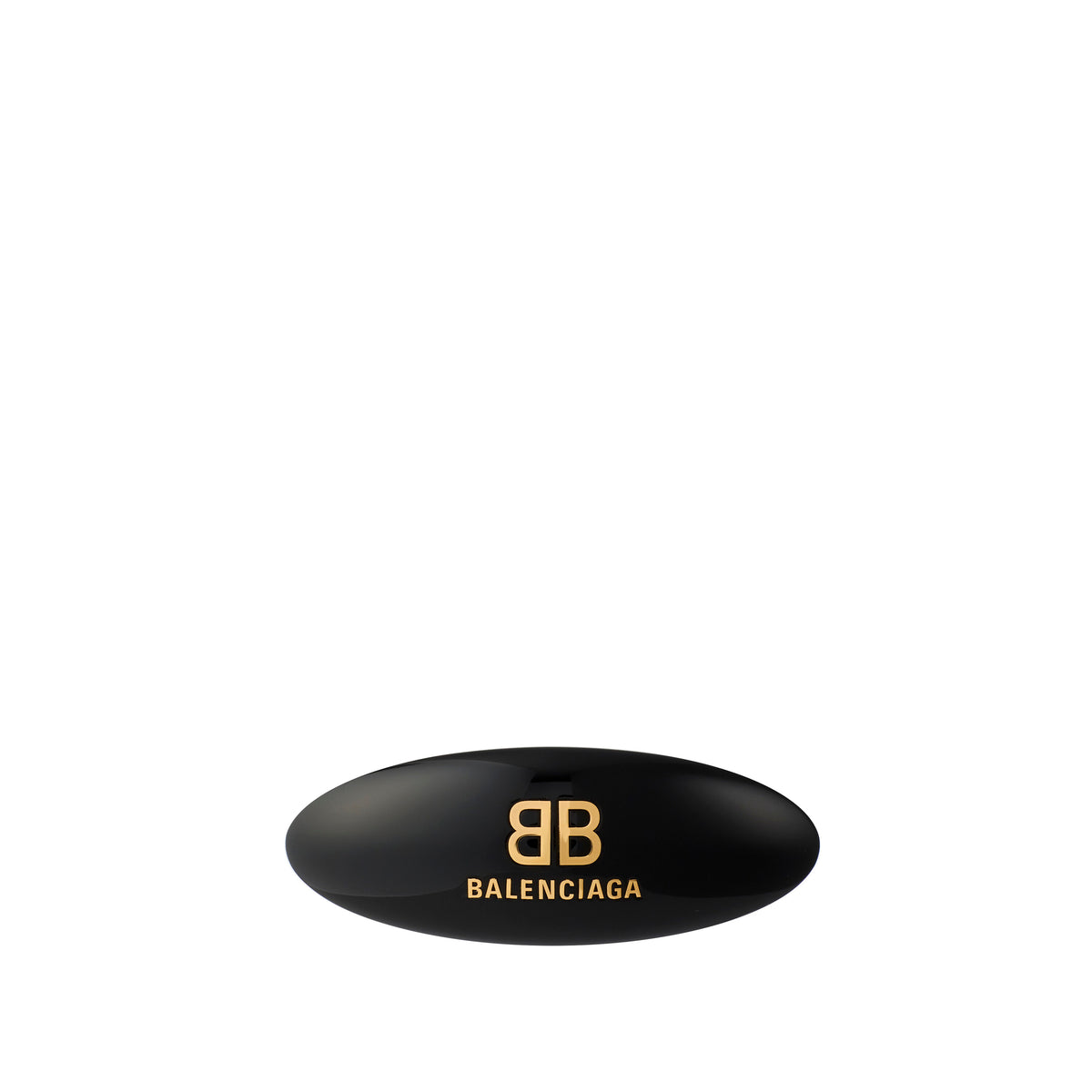 BB Hair Clip - Black & Shiny Gold