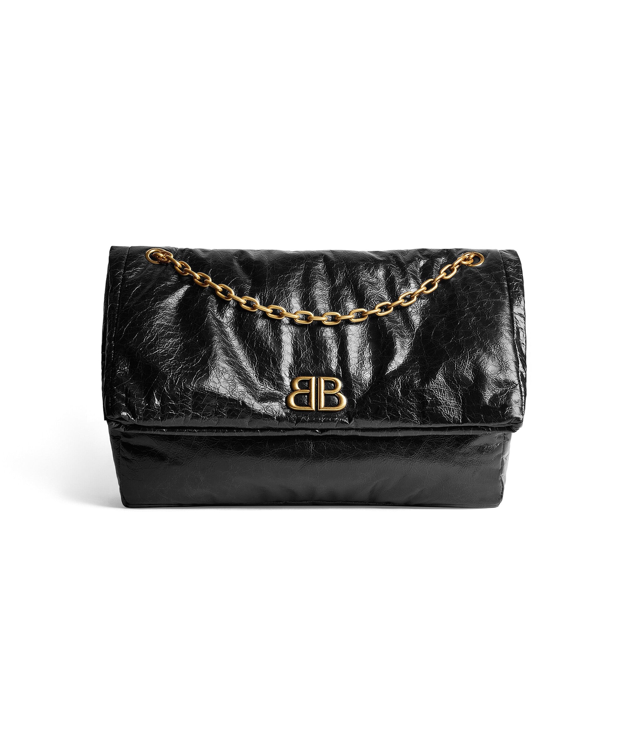 Monaco Chain Bag Large - Black