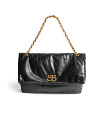 Monaco Chain Bag Large - Black