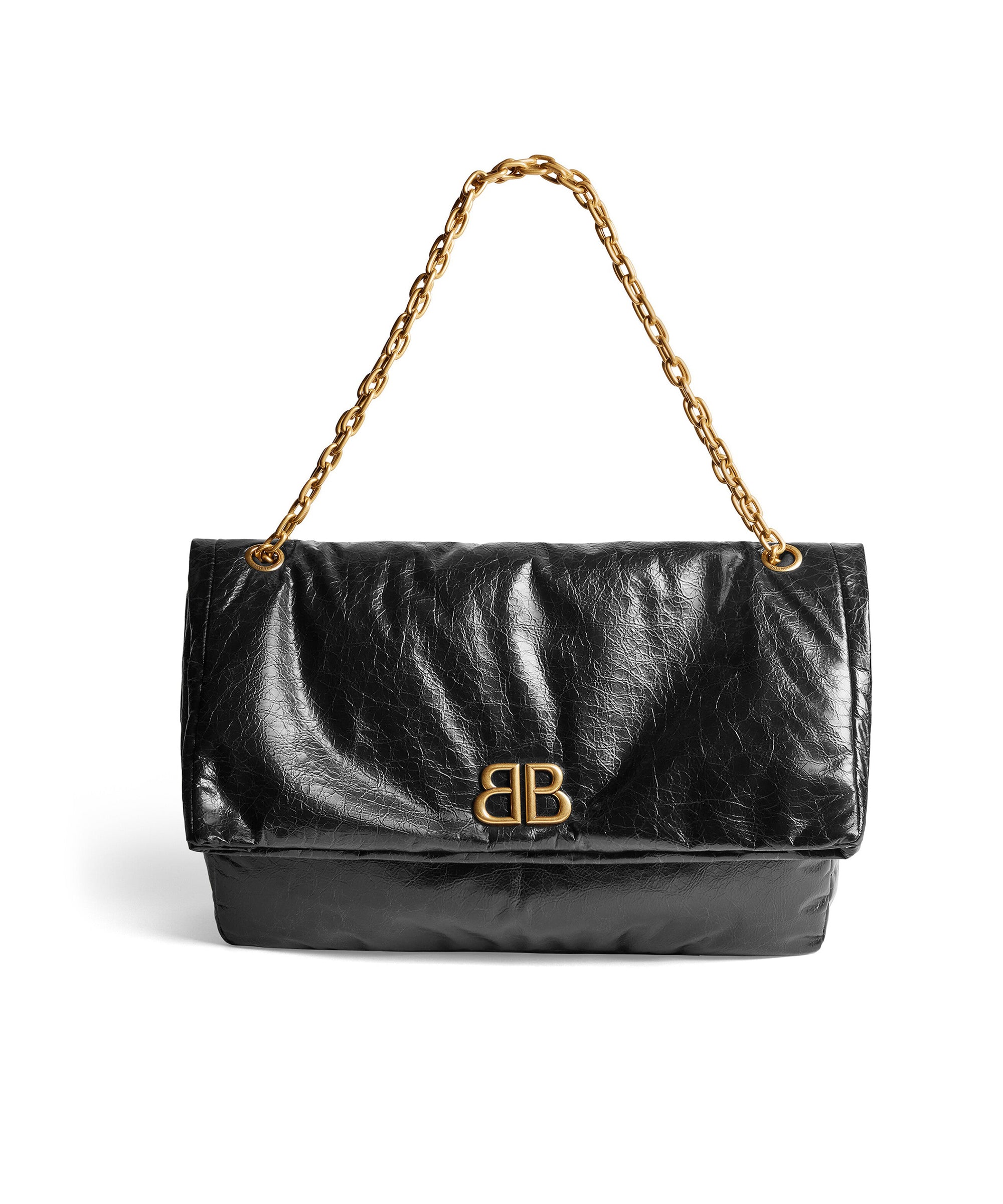 Monaco Chain Bag Large - Black