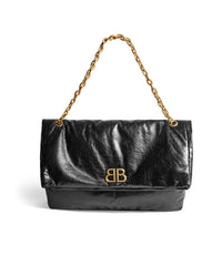 Monaco Chain Bag Large - Black