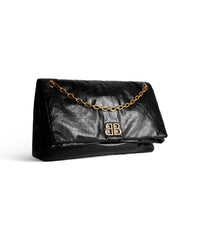 Monaco Chain Bag Large - Black