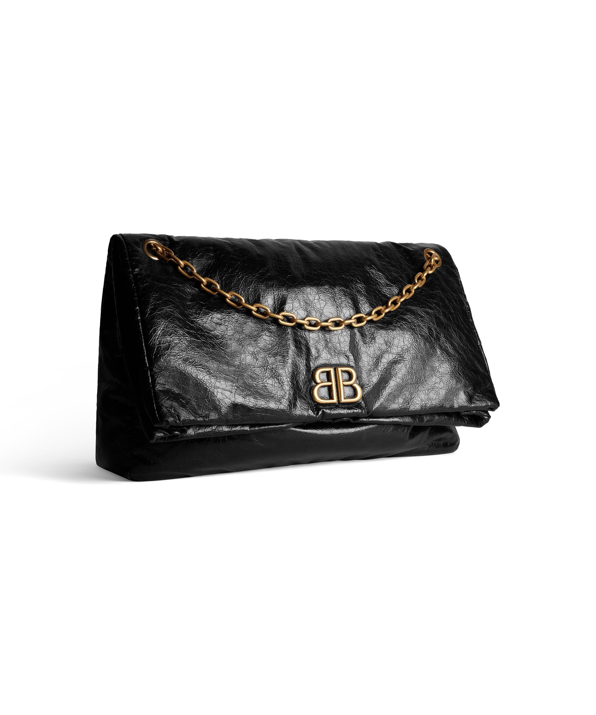 Monaco Chain Bag Large - Black