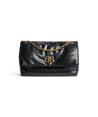 Monaco Chain Bag Medium - Black