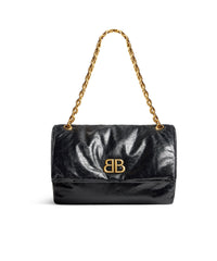 Monaco Chain Bag Medium - Black