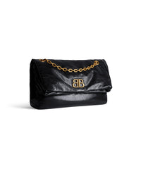 Monaco Chain Bag Medium - Black