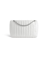 Monaco Medium Chain Bag Quilted - Off White