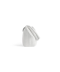 Monaco Medium Chain Bag Quilted - Off White