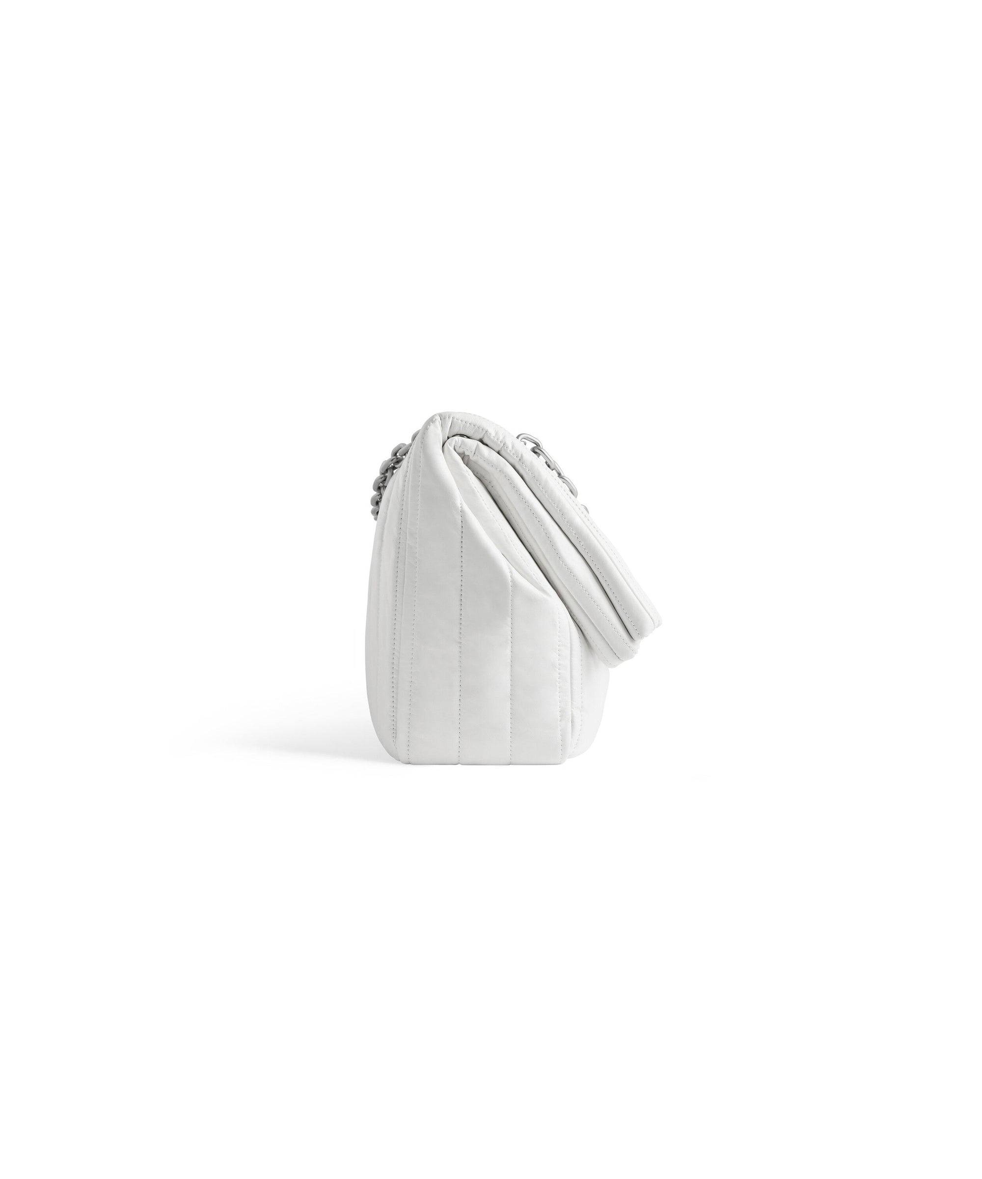 Monaco Medium Chain Bag Quilted - Off White