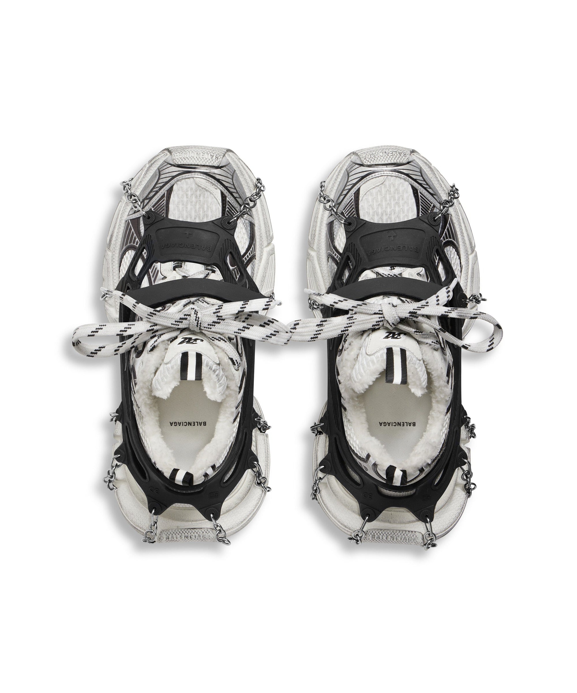 3XL Ski Sneakers - Eggshell & Black