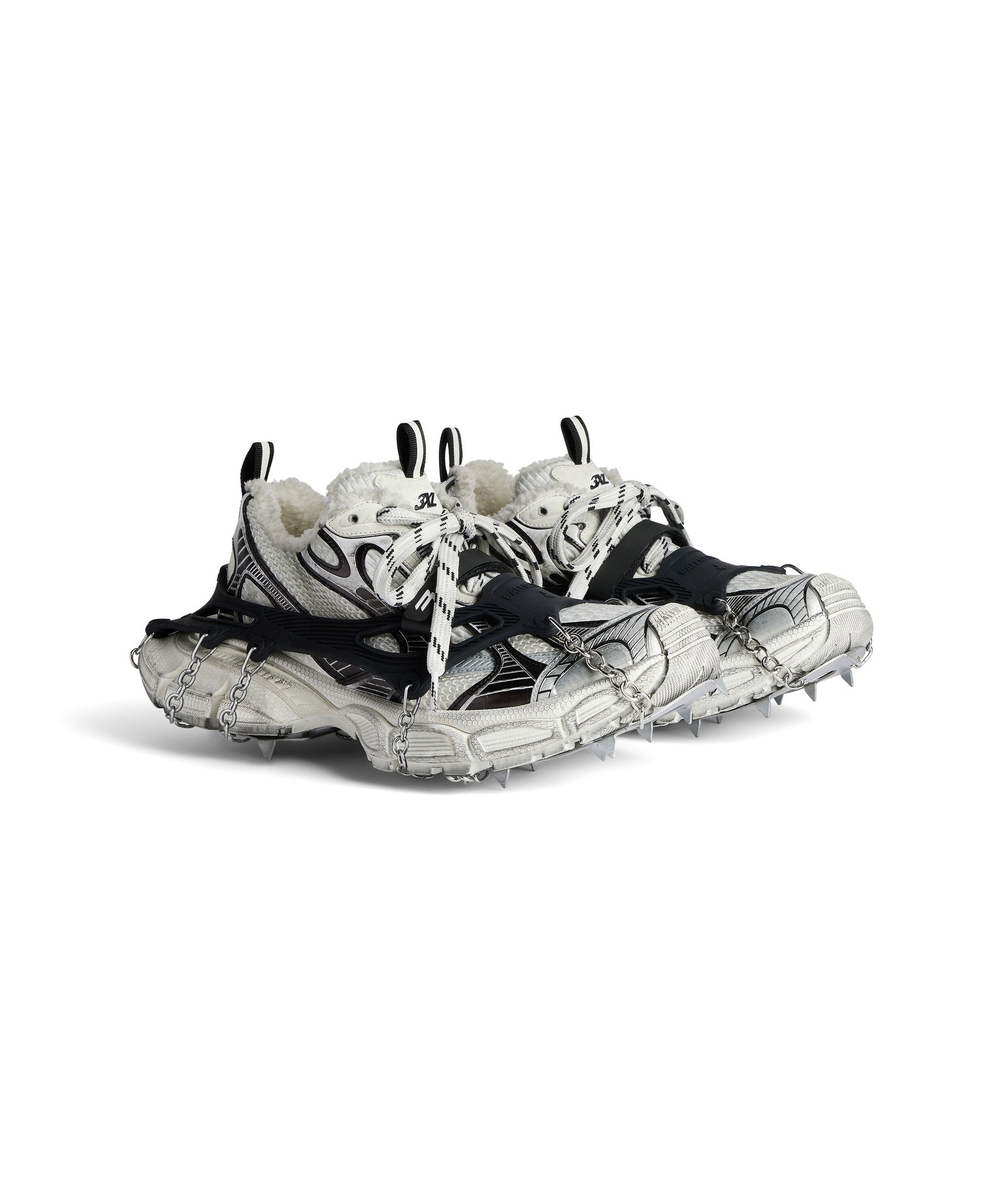 3XL Ski Sneakers - Eggshell & Black