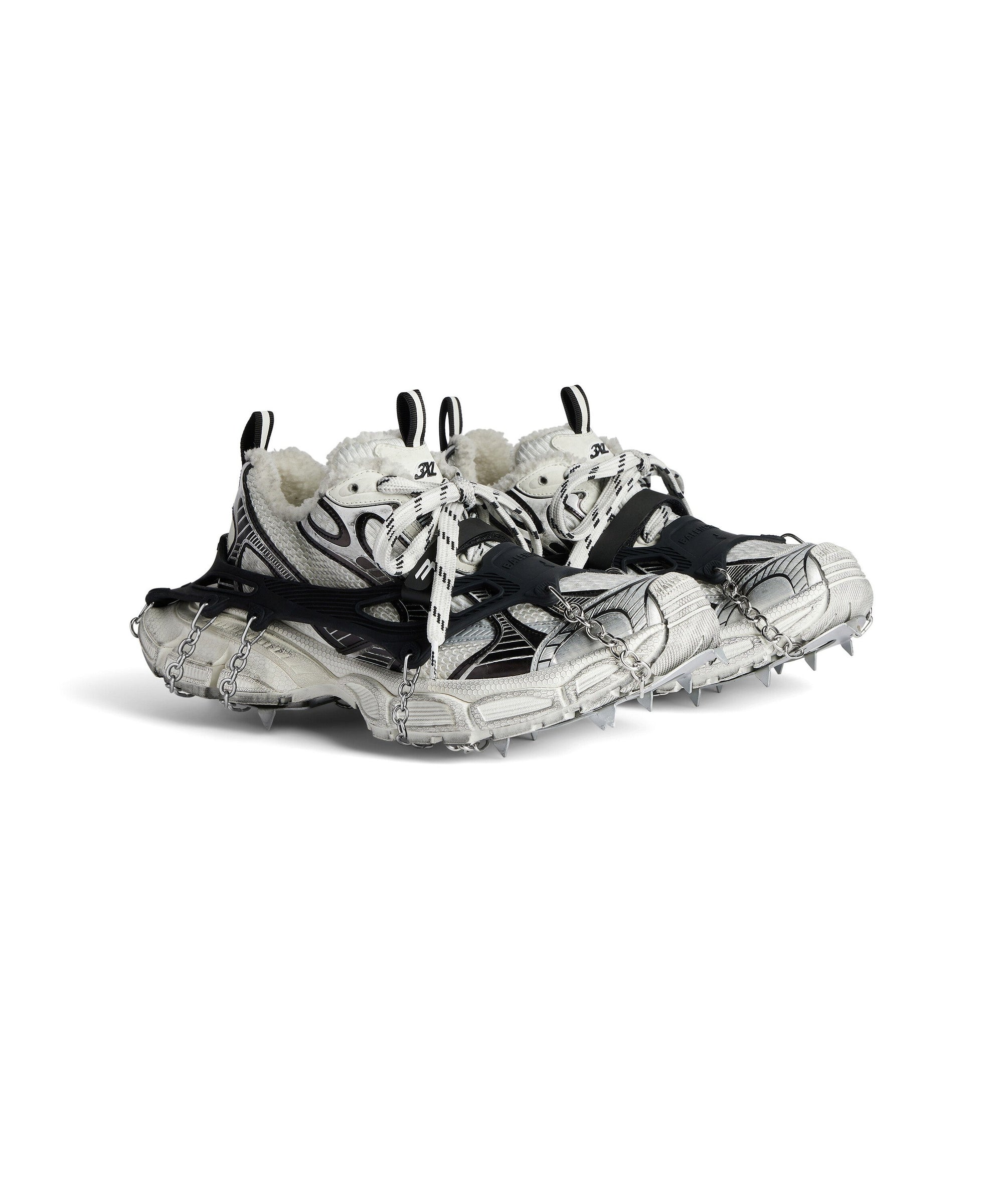 3XL Ski Sneakers - Eggshell & Black