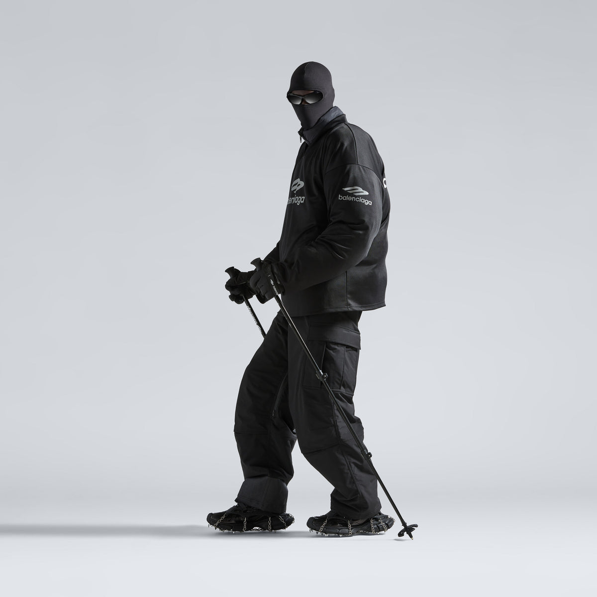 3XL Ski Sneakers - Black