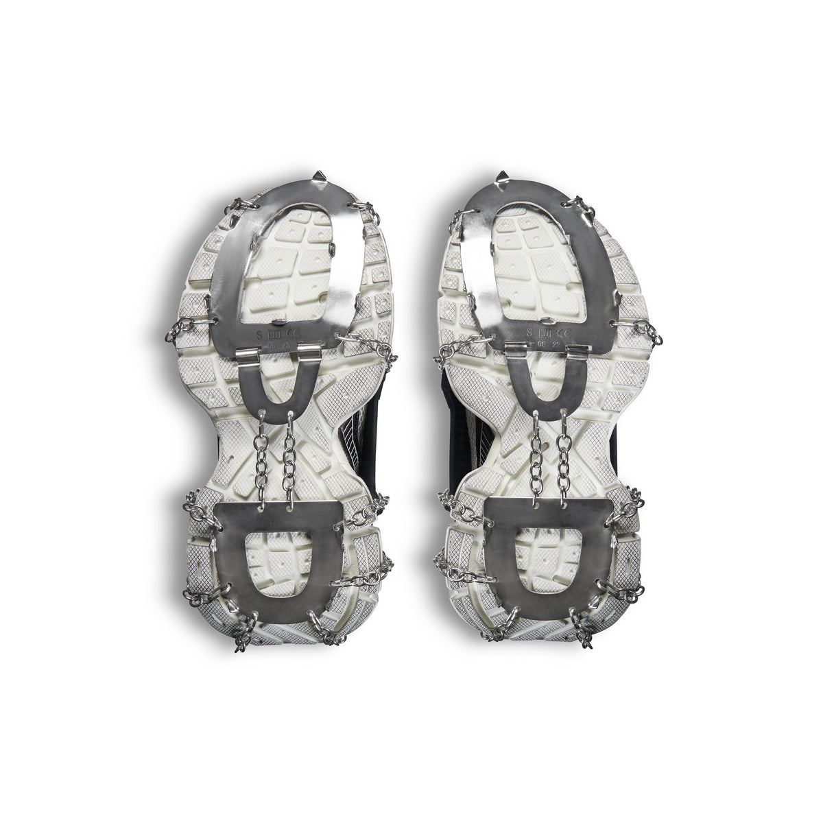 3XL Ski Sneakers - Eggshell & Black