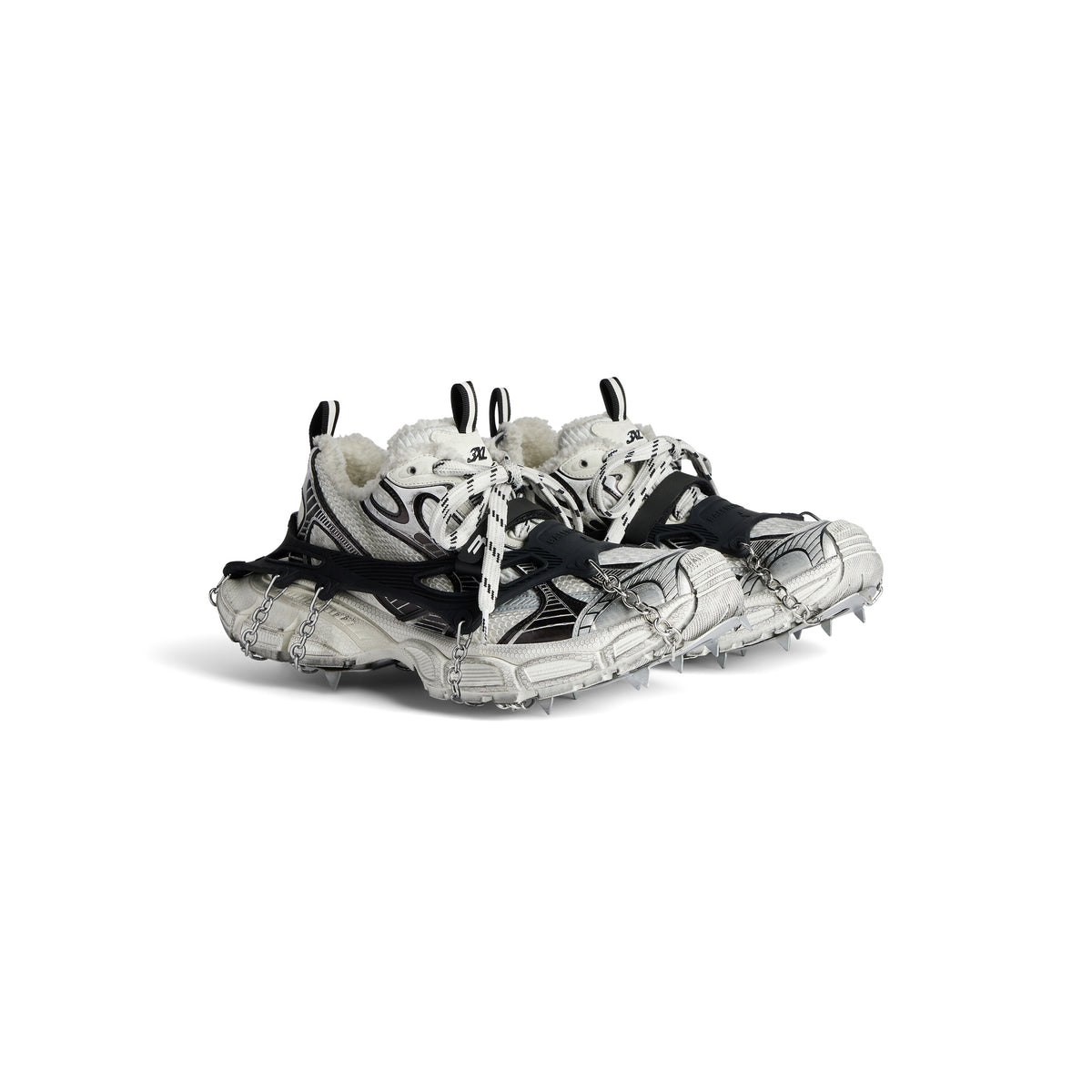 3XL Ski Sneakers - Eggshell & Black