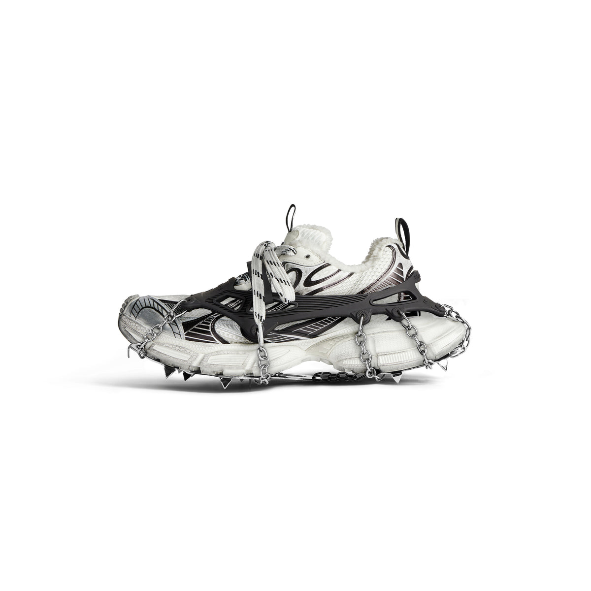 3XL Ski Sneakers - Eggshell & Black