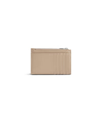 Crush Long Coin And Card Holder Quilted - Taupe