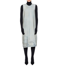 Sack Dress - Dirty Blue
