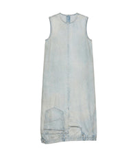 Sack Dress - Dirty Blue