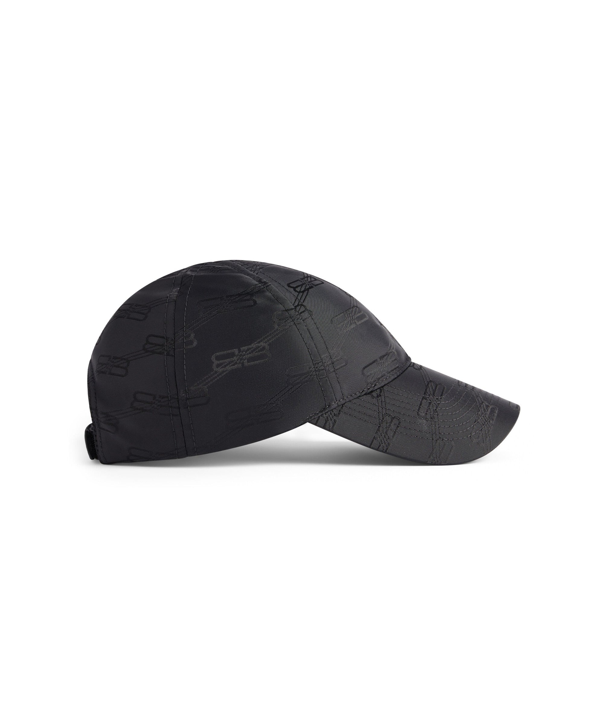 BB Monogram Cap - Black