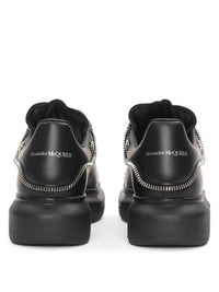 Pelle S. black & Silver Sneakers - Black & Argento