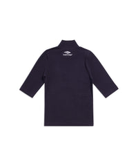 3B Sports Icon Long Sleeve Turtleneck - Navy & White