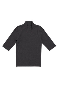Dark heather grey Turtleneck - Dark Heather Grey