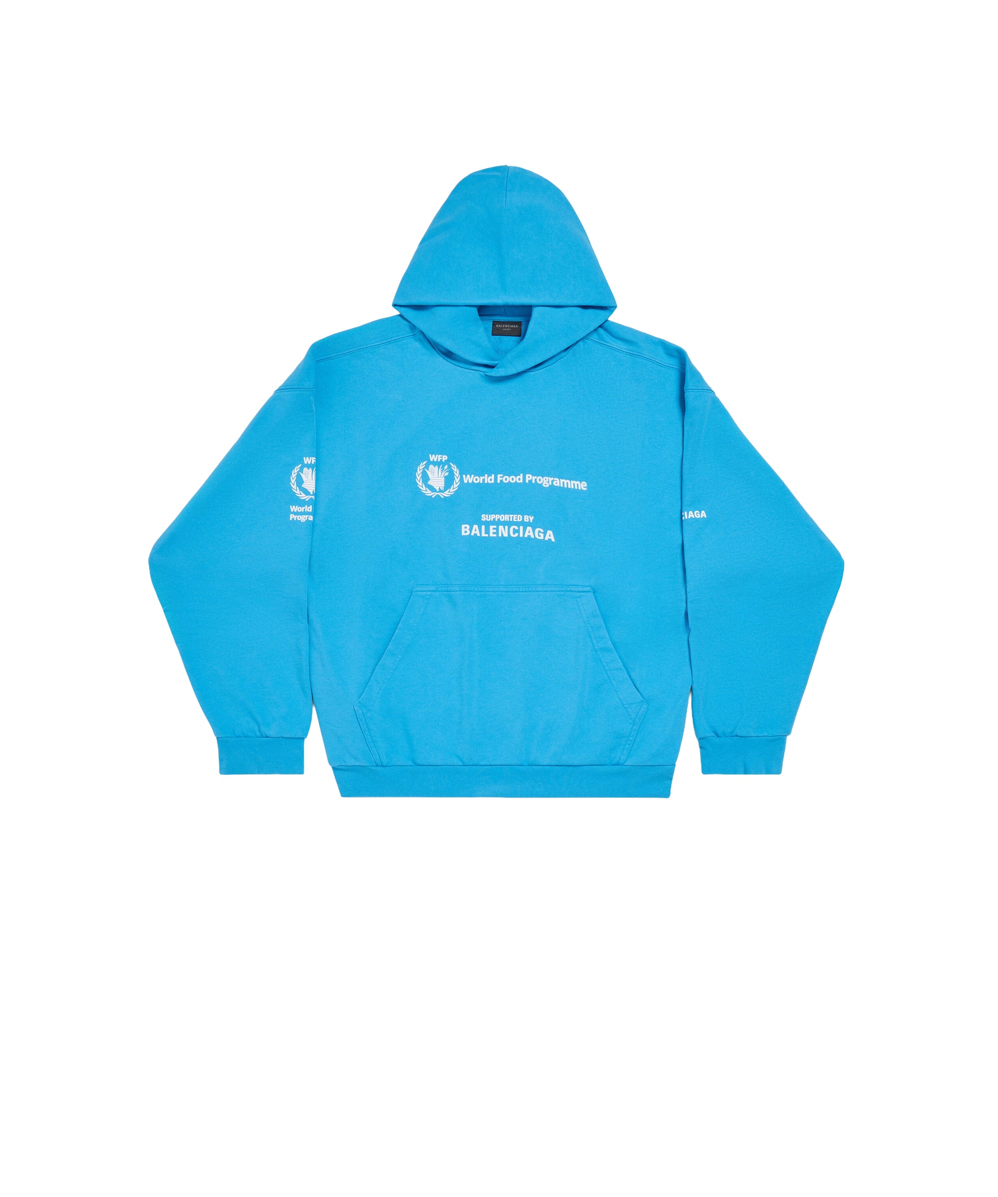 WFP Hoodie - Azure & White