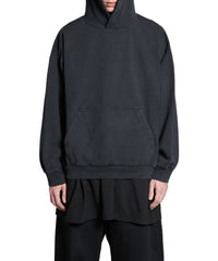 Balenciaga Hand-Drawn Hoodie - Faded Black & White