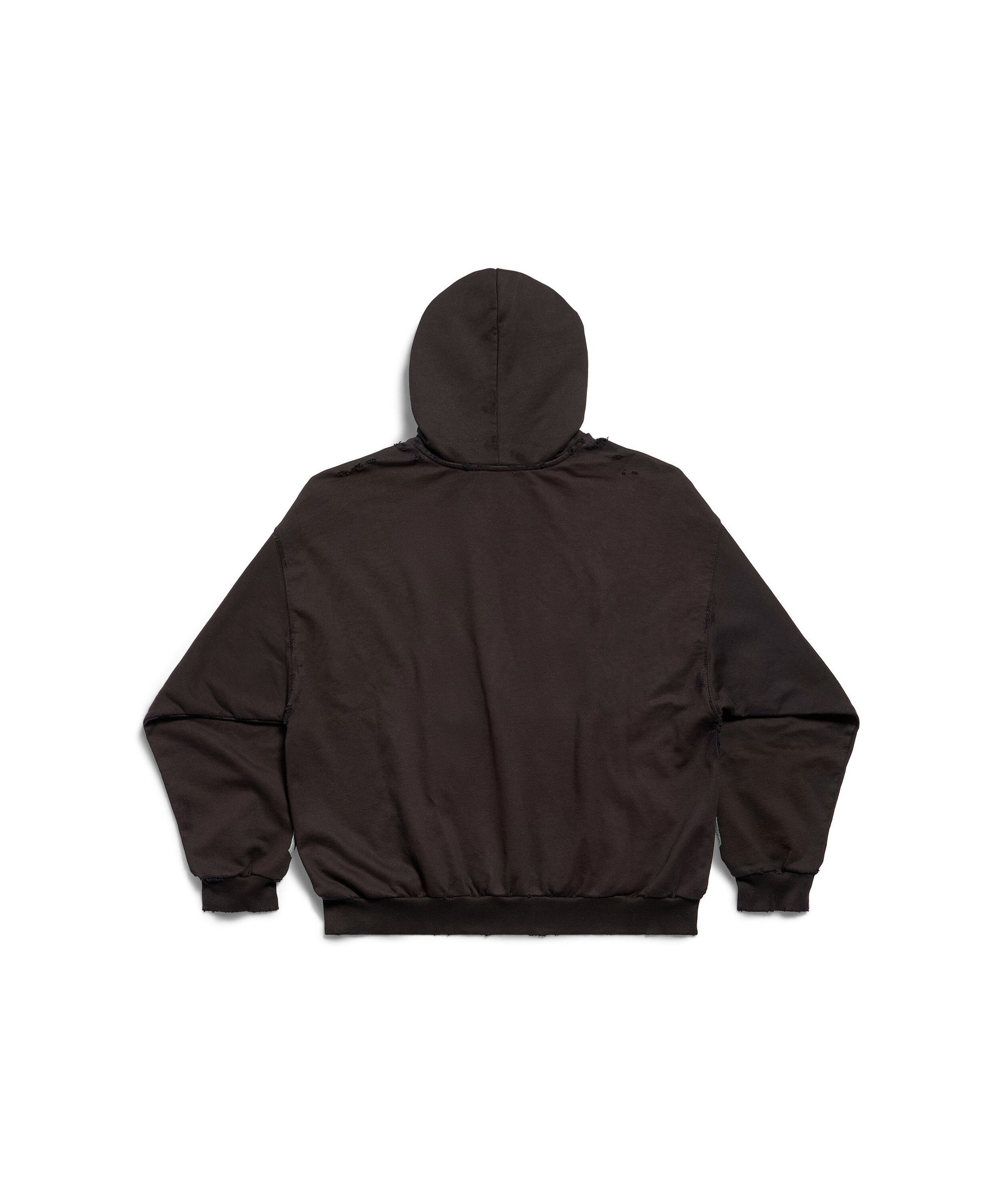 Nologo Hoodie - Washed Black & Grey