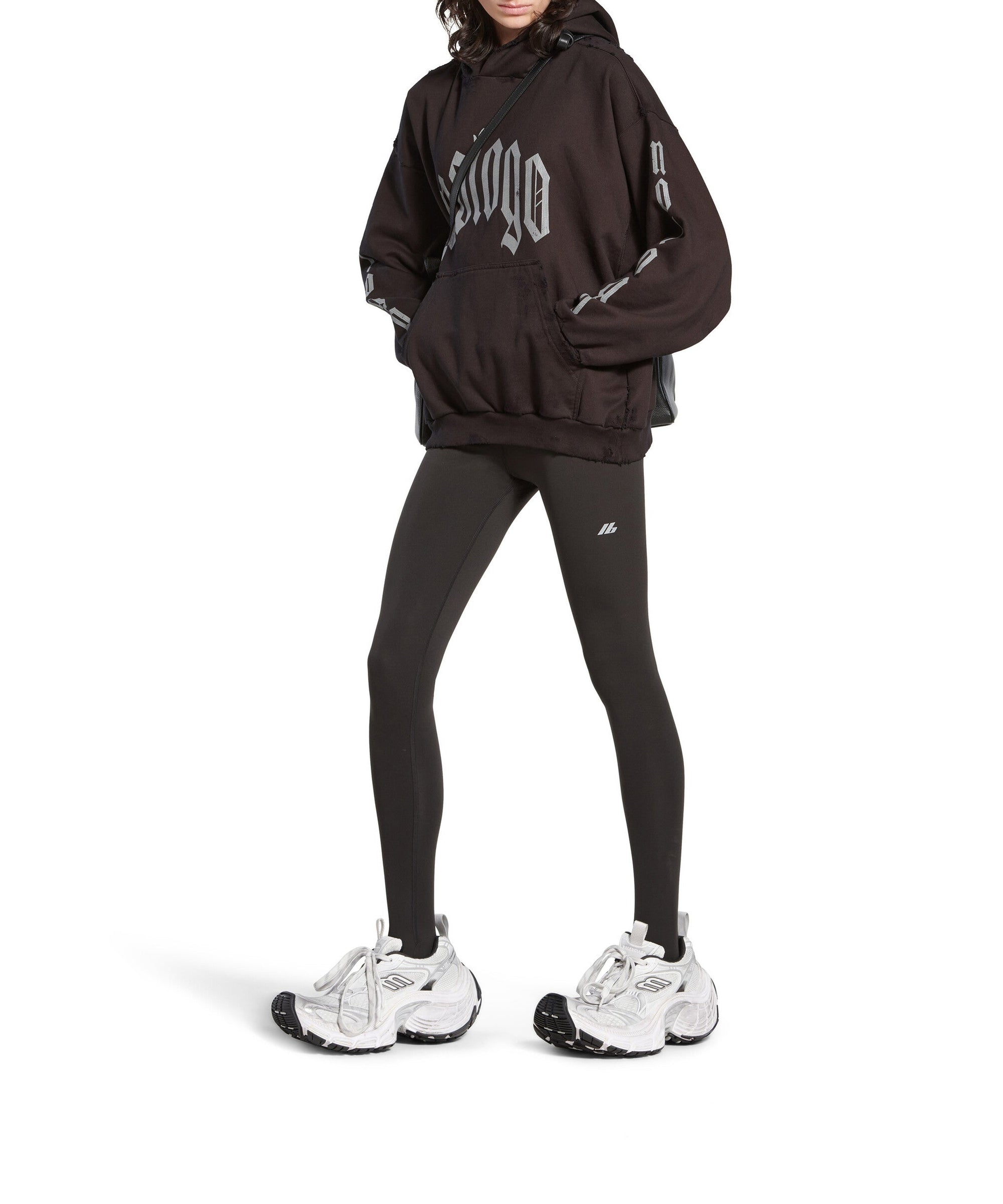 Nologo Hoodie - Washed Black & Grey