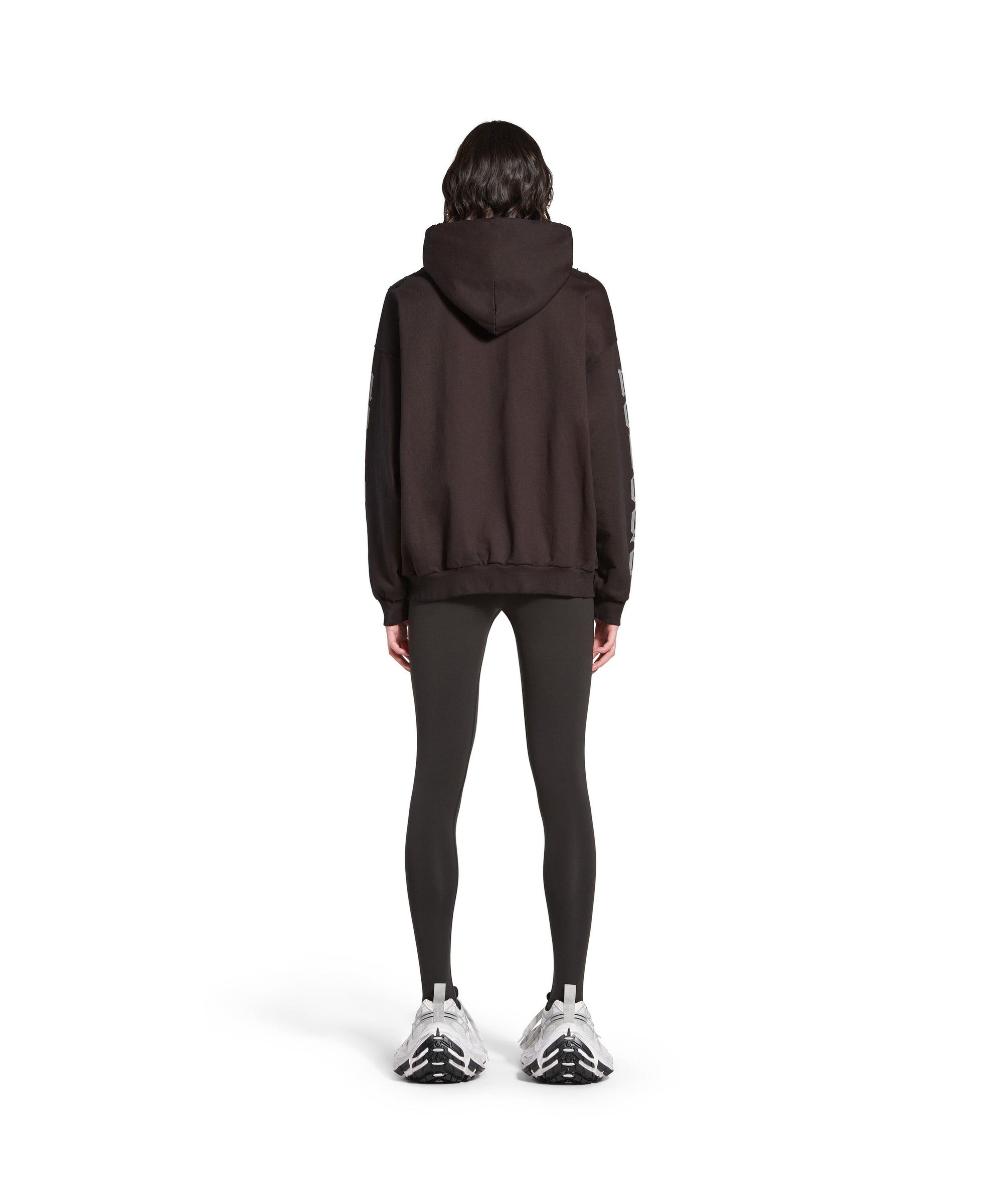 Nologo Hoodie - Washed Black & Grey