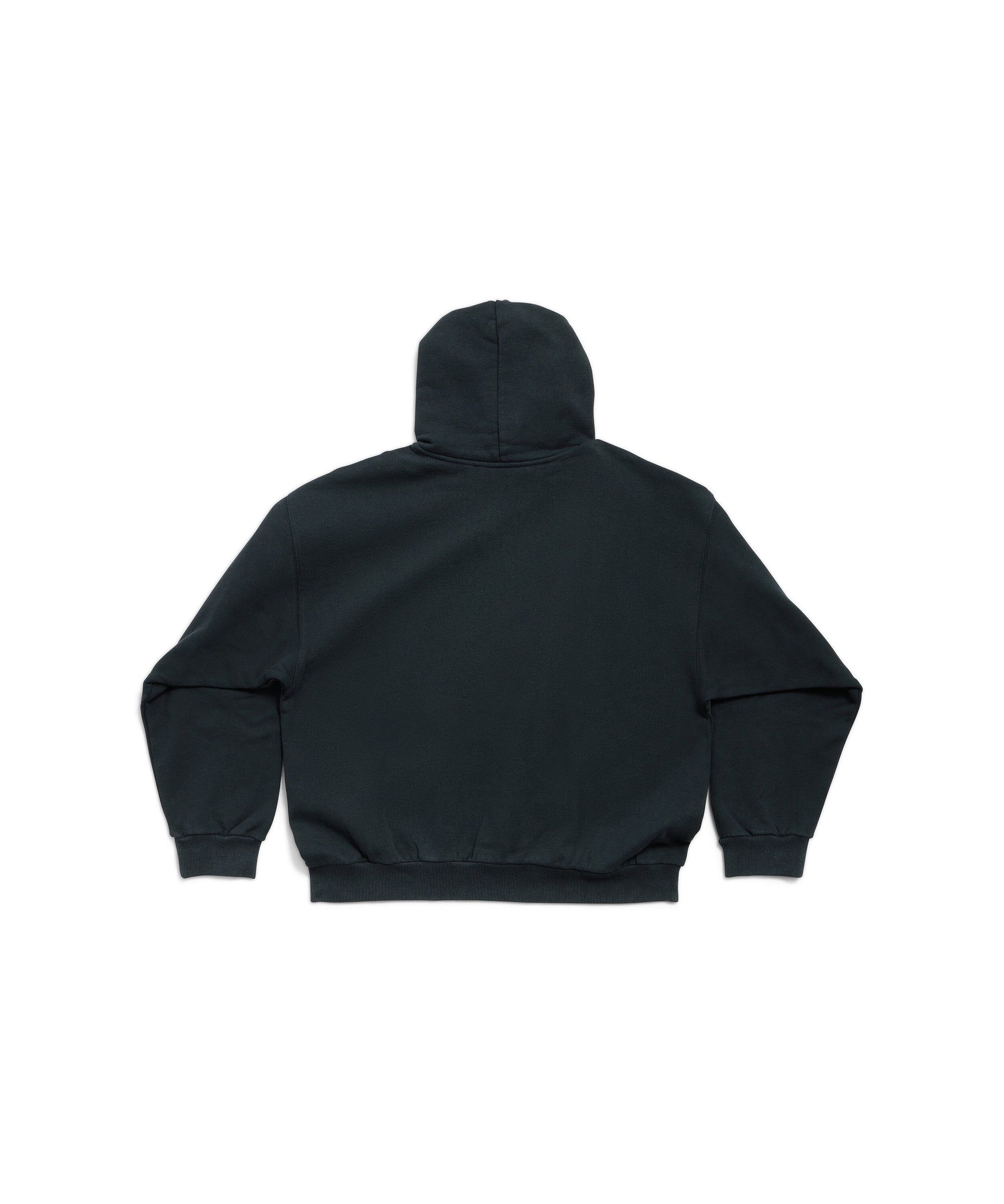 Airport Tag Hoodie - Faded Black